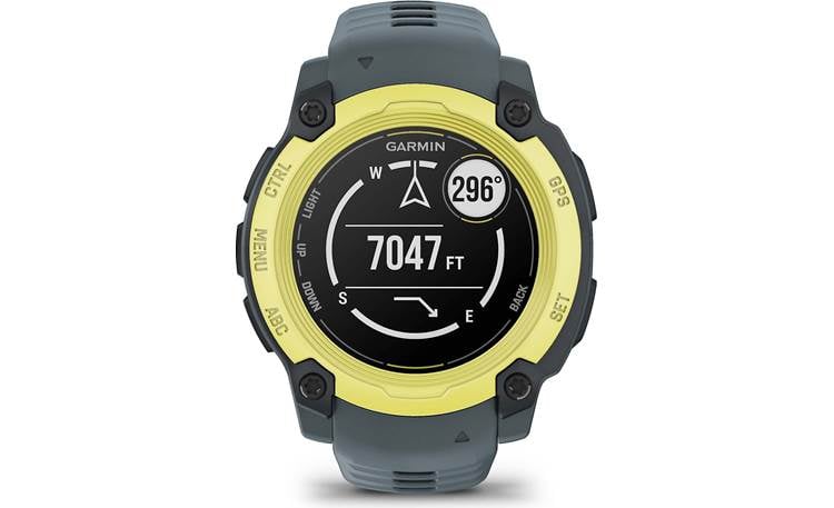 Garmin Instinct 腕時計 イエロー GARMIN Instinct E 45mm Electric Lime ガーミン