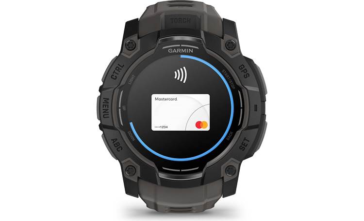 時計 Garmin Instinct 3 AMOLED 50mm Black Garmin Instinct 3 Solar – Tactical AMOLED Smartwatch | 50 mm