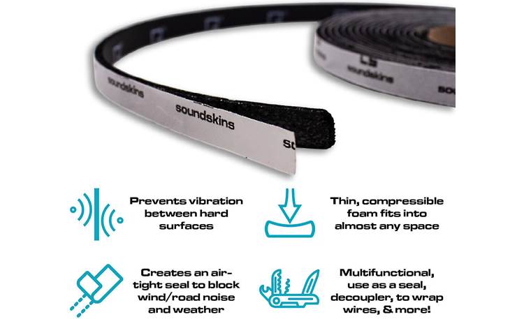 Aazon.co: Siless Liner 157 Il (4 ) 51 Sqft Car Sound Deadening Closed Cell Foa & Heat