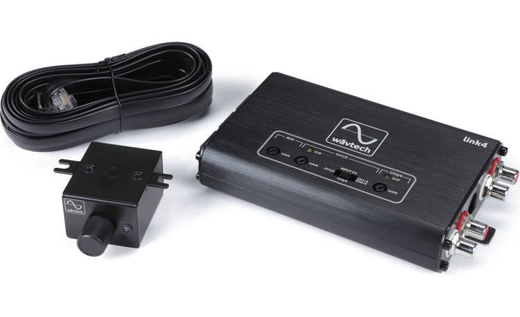 Wāvtech link4 Line Output Converter line output converter and remote