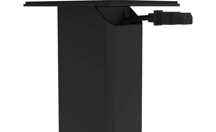 Kanto SX30 These stands come with a channel for cables