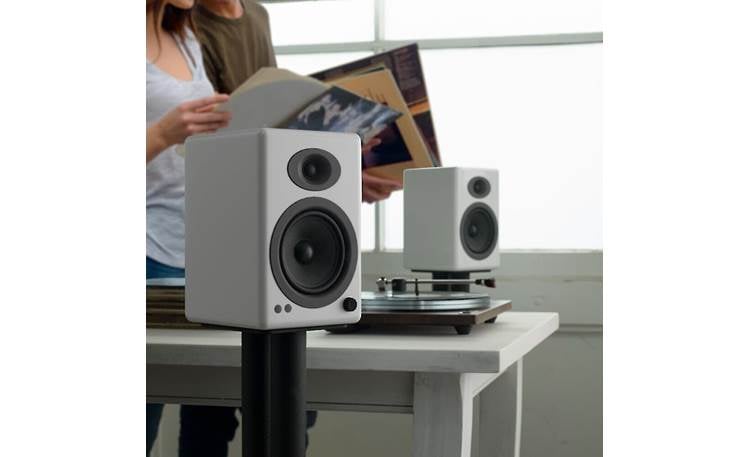 Audioengine A5+ (White) Powered stereo speakers at Crutchfield
