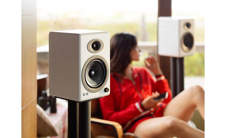 Audioengine A5+ (White) Powered stereo speakers at Crutchfield Audioengine A5+ (White) Powered stereo speakers at Crutchfield