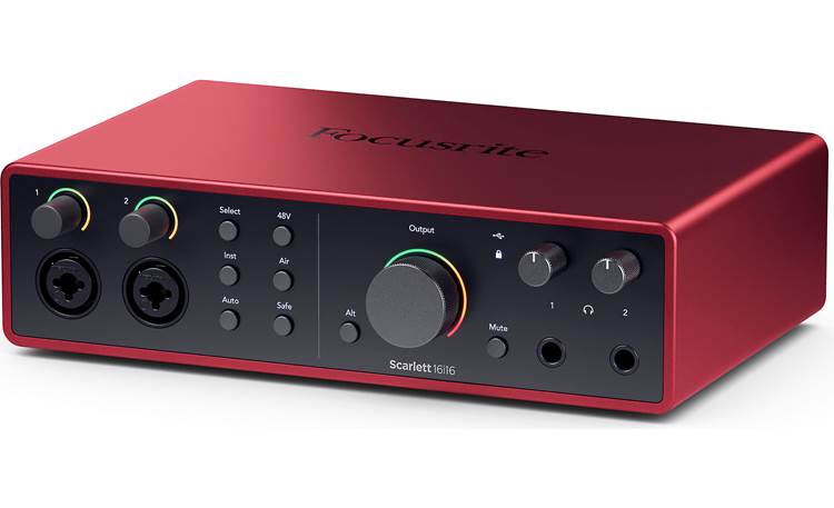 Focusrite Scarlett 16i16 (4th Generation) USB 2.0 (Type-C