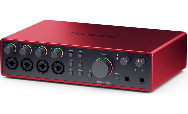 Focusrite Scarlett 18i16 (4th Generation) USB 2.0 (Type-C) audio