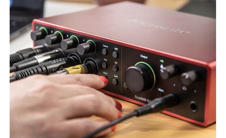 Focusrite Scarlett 18i16 (4th Generation) USB 2.0 (Type-C) audio