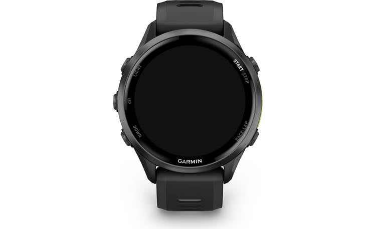 Garmin Forerunner 970 (Black with Black band) GPS running watch at
