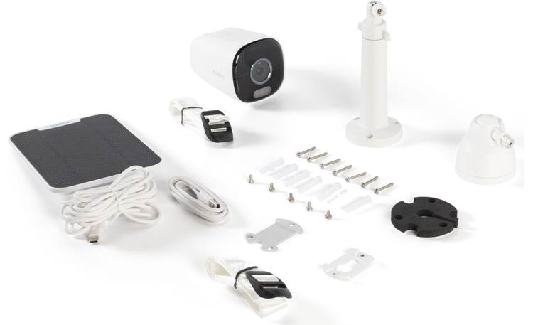 Reolink Argus Series B340 Camera with Solar Panel 2 Camera, solar panel, and USB-C cable bundle
