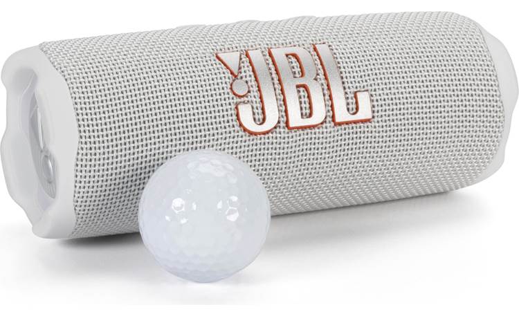 JBL Flip 7 Golf ball shown for scale 