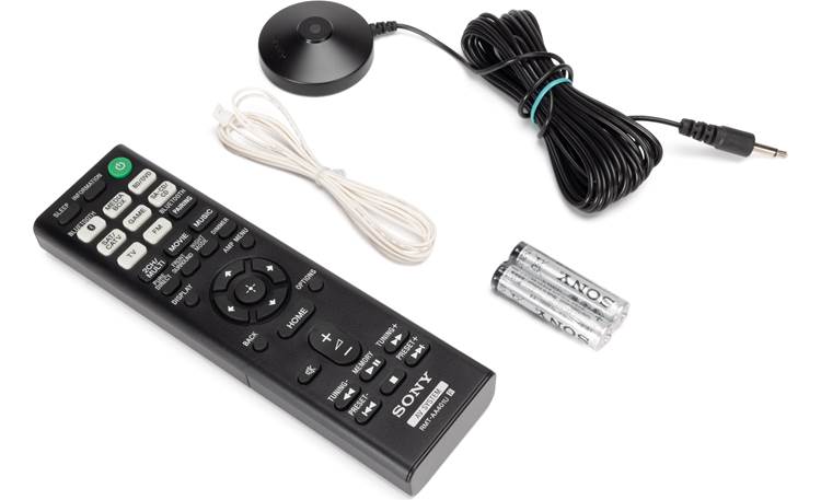 Sony STR-DH790 Included accessories 