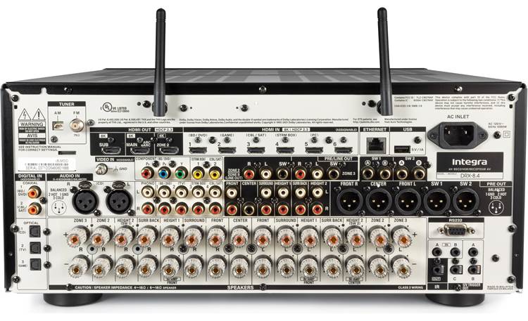Integra DRX-8.4 11.4-channel home theater receiver with Dolby