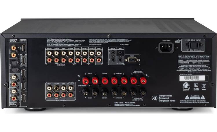 洋書 Modern Receiver Front-Ends NAD T 758 V3i 7.1-channel home theater receiver with BluOS