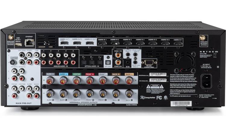 Anthem MRX 740 8K 7.2-channel home theater receiver with Dolby