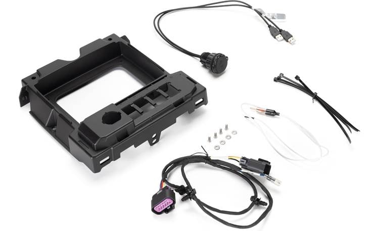 MB Quart Receiver and Dash Kit Polaris Slingshot Bundle What's in the box