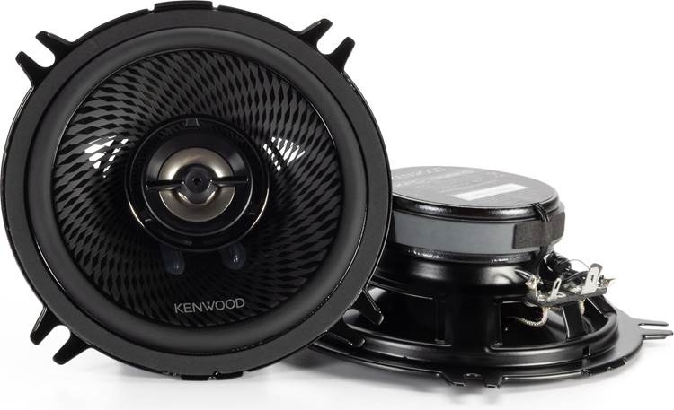 Pair Of 5 1/4" Coaxial 2-Way Car Speakers - 100W RMS Quality Replacement Stereo Speakers