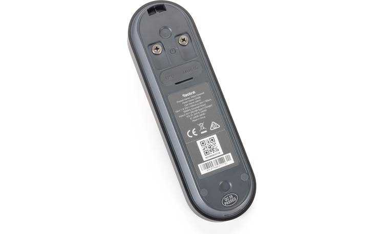 Reolink Video Doorbell (Battery) and Chime USB-C charging and a slot for microSD storage