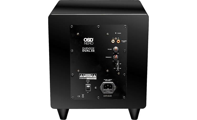 OSD Nero DueVoce DualX8 Back