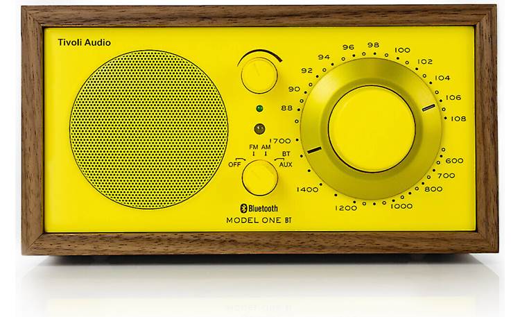 Tivoli Audio Model One® BT (Walnut/Highlighter Yellow) AM/FM radio