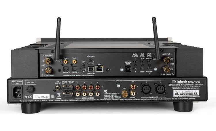 McIntosh MSA5500 Stereo integrated amp with built-in DAC, Wi-Fi