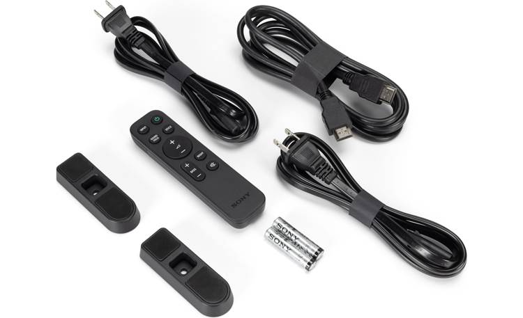 Sony BRAVIA Theater System 6 Included accessories 