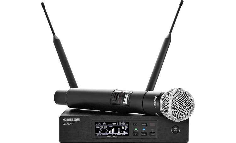 Shure QLXD2/SM58-G50 Transmitter sold separately.