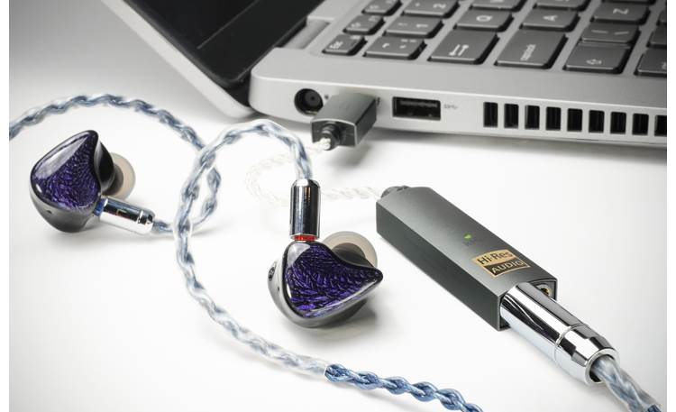 iFi GO link Max Connects to your laptop and delivers clean, powerful sound to your headphones