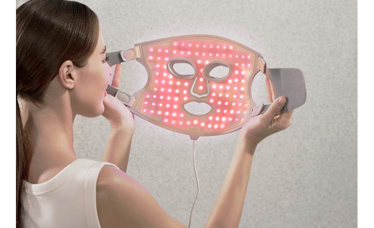 Nanoleaf LED Light Therapy Face Mask Combines different color LEDs with Near Infrared Light (NIR) for deeper penetration and enhanced effectiveness