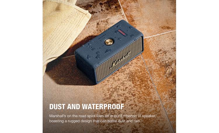 【未開封】Marshall Emberton III Midnight Blue Marshall Emberton III (Midnight Blue) Waterproof portable