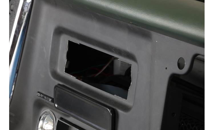 RetroSound Liberty M4HD Cover up that ugly modified opening with a vintage-looking receiver