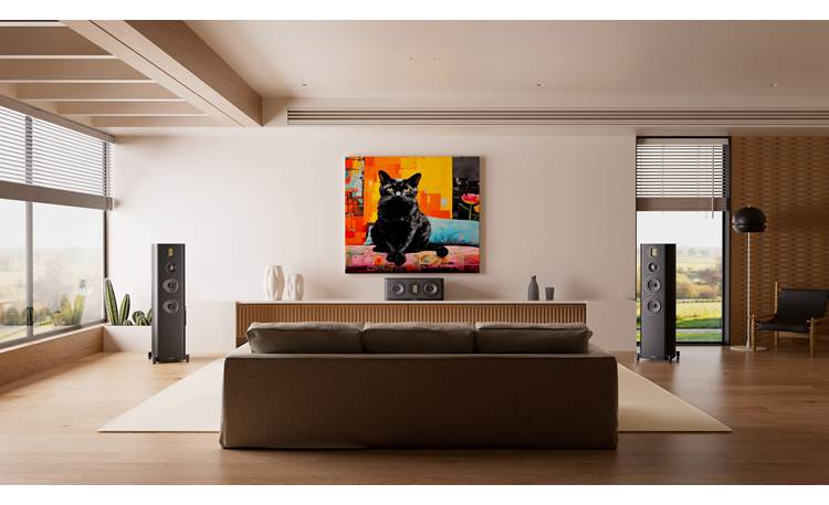 Wharfedale EVO 5.4 Shown in a high-end home theater setup