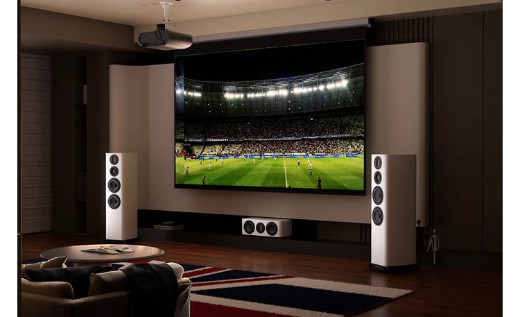 Wharfedale EVO 5.4 Shown in a high-end home theater setup