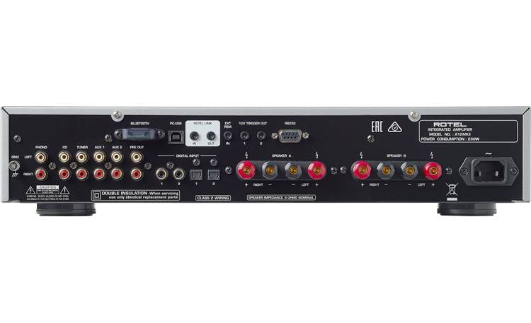 Rotel A12 MKII Back