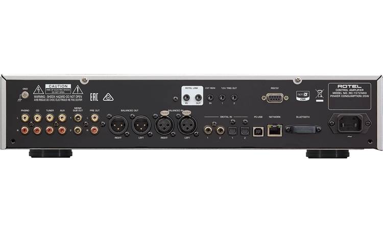 ROTEL RC-1572(DAC 内蔵型) Rotel RC-1572 MKII (Black) Stereo preamplifier with built-in