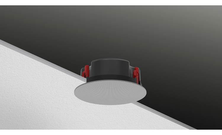 Klipsch PIC-525-SC-T Installation example (with white grille)