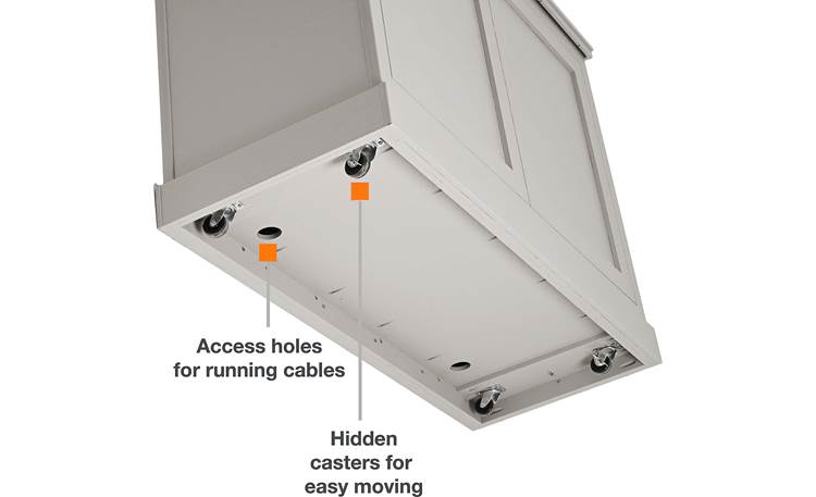 Medium Outdoor Luxe TV Lift Cabinet Base details