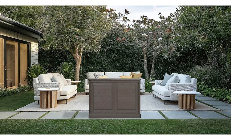 Medium Outdoor Luxe TV Lift Cabinet Weatherproof