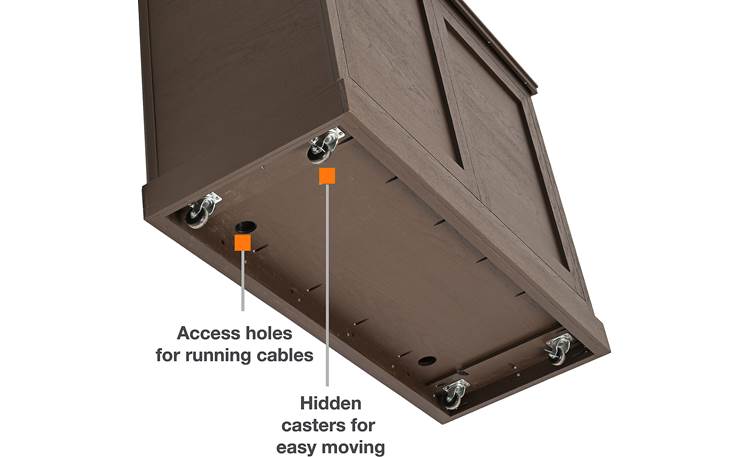 Medium Outdoor Luxe TV Lift Cabinet Base details