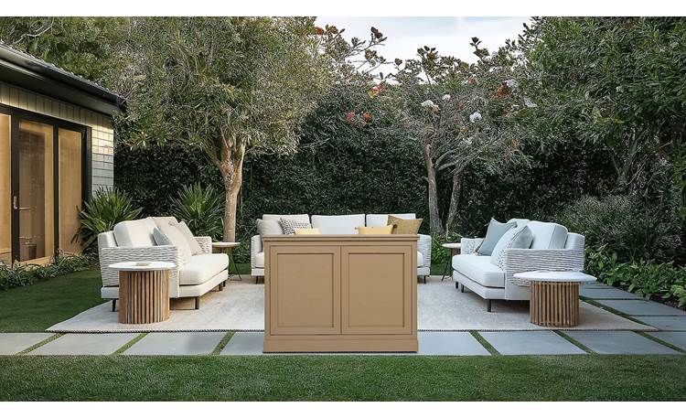 Medium Outdoor Luxe TV Lift Cabinet Weatherproof cabinet