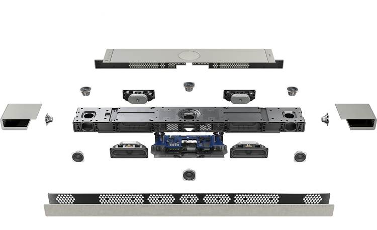 KEF XIO Exploded view