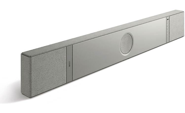 KEF XIO Built-in gyroscope allows the bar to be mounted flat on the wall