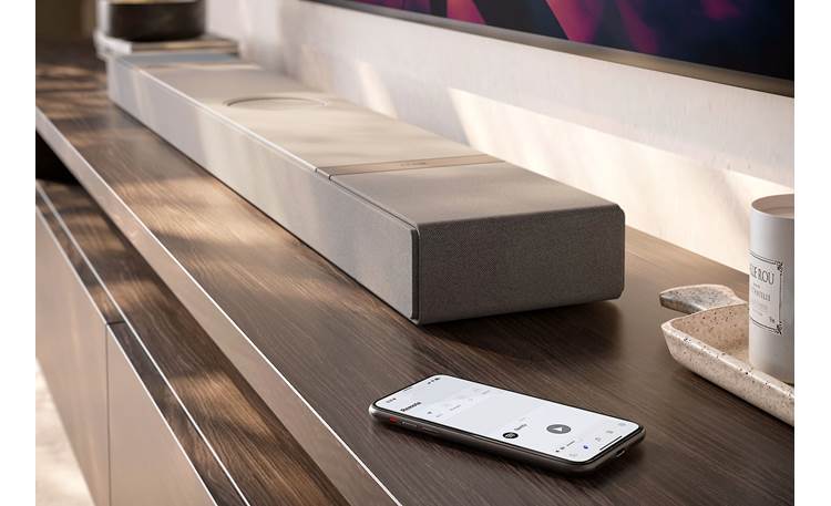 KEF XIO Stream music over Wi-Fi with the KEF Connect mobile app