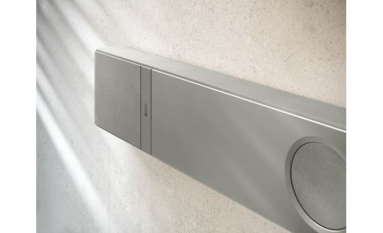 KEF XIO Mounts flush on the wall for a sleek look