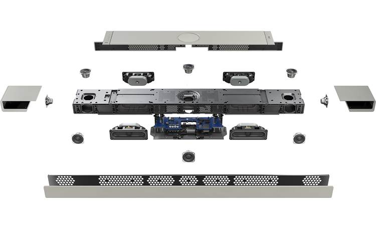 KEF XIO Exploded view