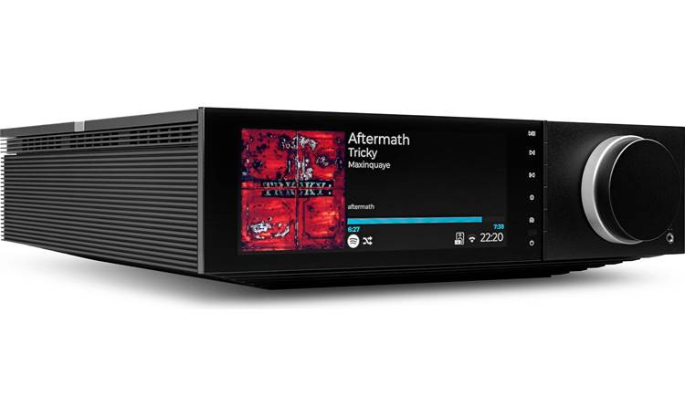 Cambridge Audio Evo 150 SE Angled right with modern industrial black panel
