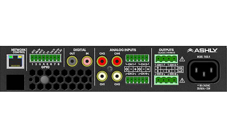 Ashly FX125.4 Connection panel