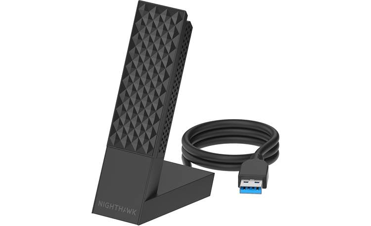 NETGEAR Nighthawk® A9000 Wi-Fi 7 USB 3.0 Adapter Plug it in to your computer's USB 3.0 port for better streaming performance