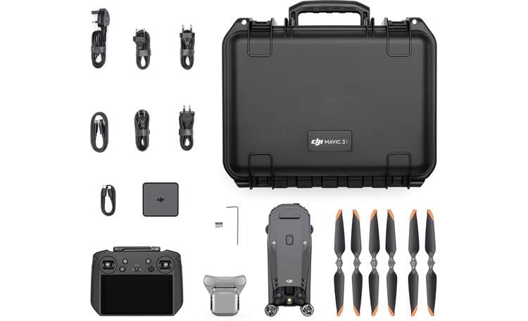 DJI Mavic 3 Thermal Enterprise Includes carrying case, smart controller, and USB-C charger with cables