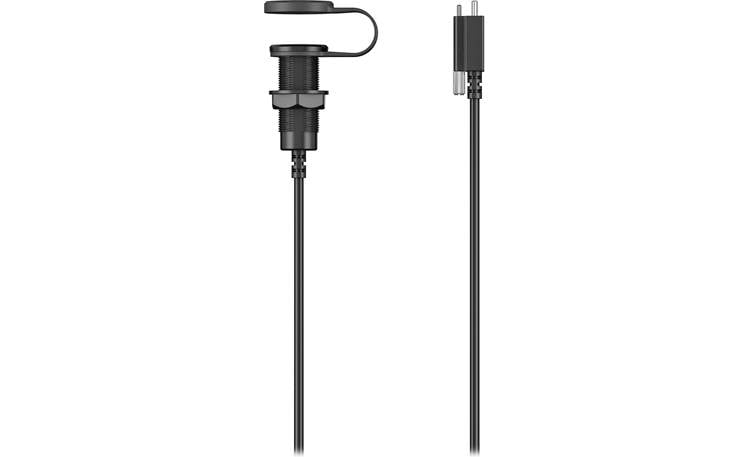 Fusion Flush-Mount USB Port This USB extension cable plugs into the rear USB-C port on select Fusion stereos