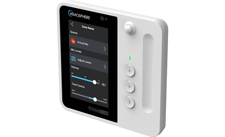 AtlasIED Atmosphere™ C-T4BT Capacitive touch volume slider and 3 preset buttons