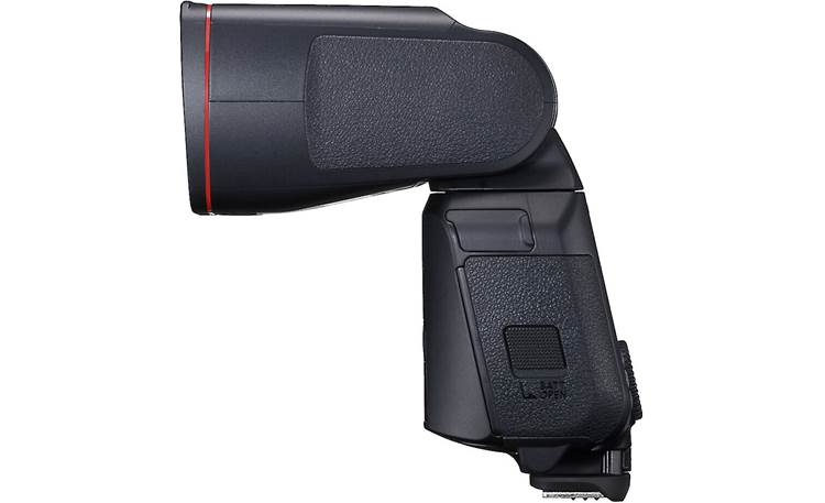 Canon Speedlite EL-1 V2 Left side view, flash straight ahead